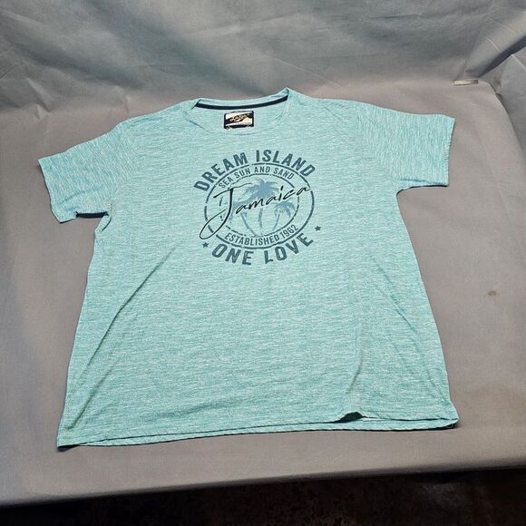 Lifestyle Mens 4xl‎ Deam Island Jamaica T Shirt - Picture 1 of 8